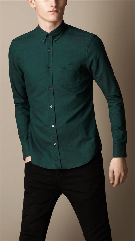 green burberry shirt men& 39|Burberry men's shirts australia.